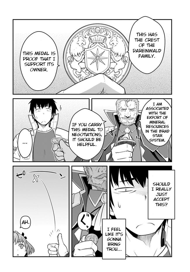 Mezametara Saikyou Soubi to Uchuusen-mochi Datta no de Chap 39.2 - Next Chap 40.2