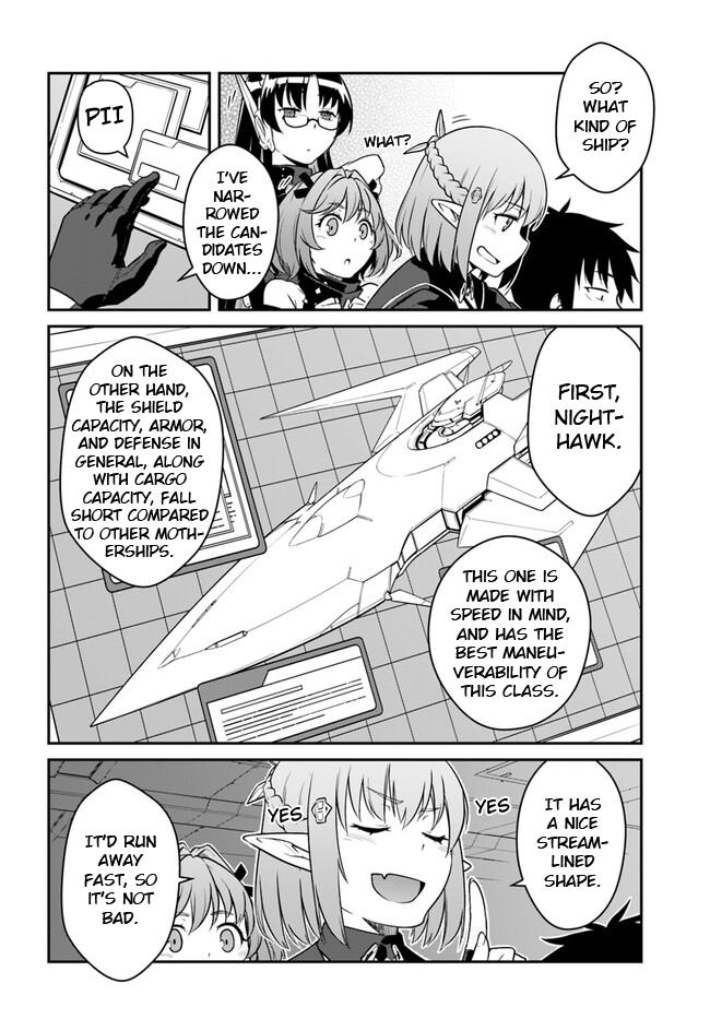 Mezametara Saikyou Soubi to Uchuusen-mochi Datta no de Chap 39.2 - Next Chap 40.2