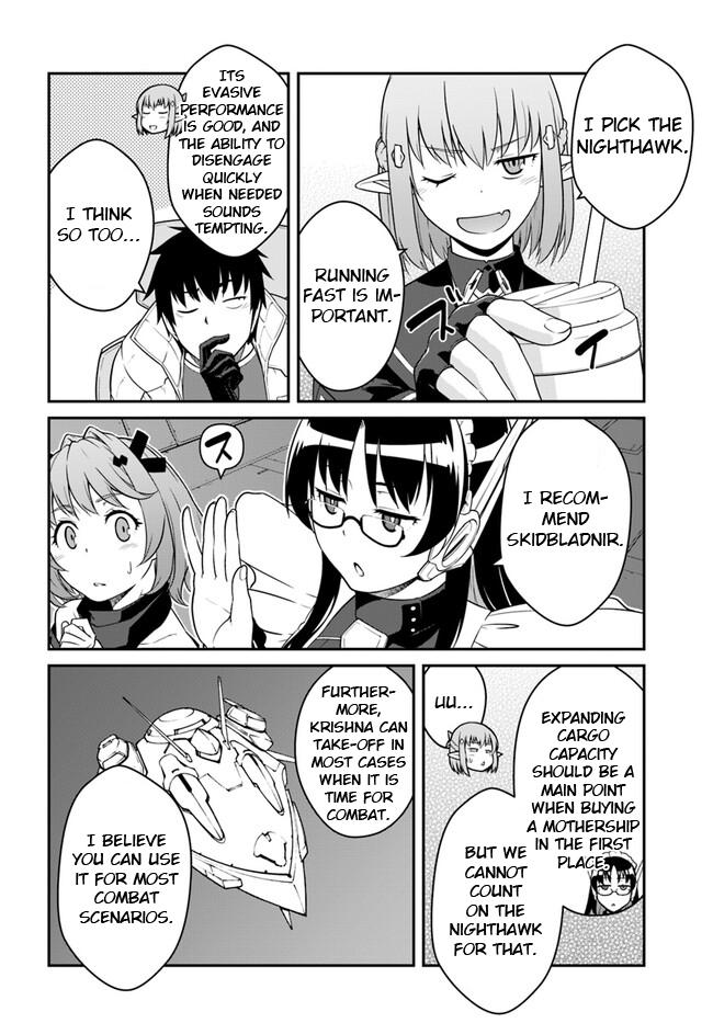 Mezametara Saikyou Soubi to Uchuusen-mochi Datta no de Chap 39.2 - Next Chap 40.2