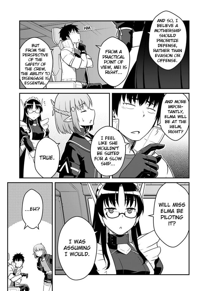 Mezametara Saikyou Soubi to Uchuusen-mochi Datta no de Chap 39.2 - Next Chap 40.2