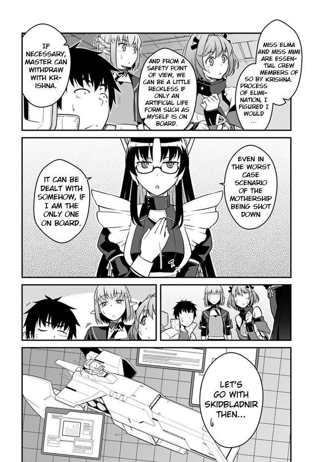 Mezametara Saikyou Soubi to Uchuusen-mochi Datta no de Chap 39.2 - Next Chap 40.2