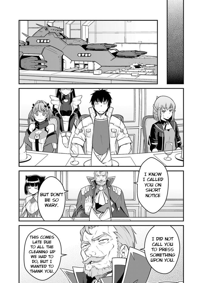 Mezametara Saikyou Soubi to Uchuusen-mochi Datta no de Chap 39.2 - Next Chap 40.2