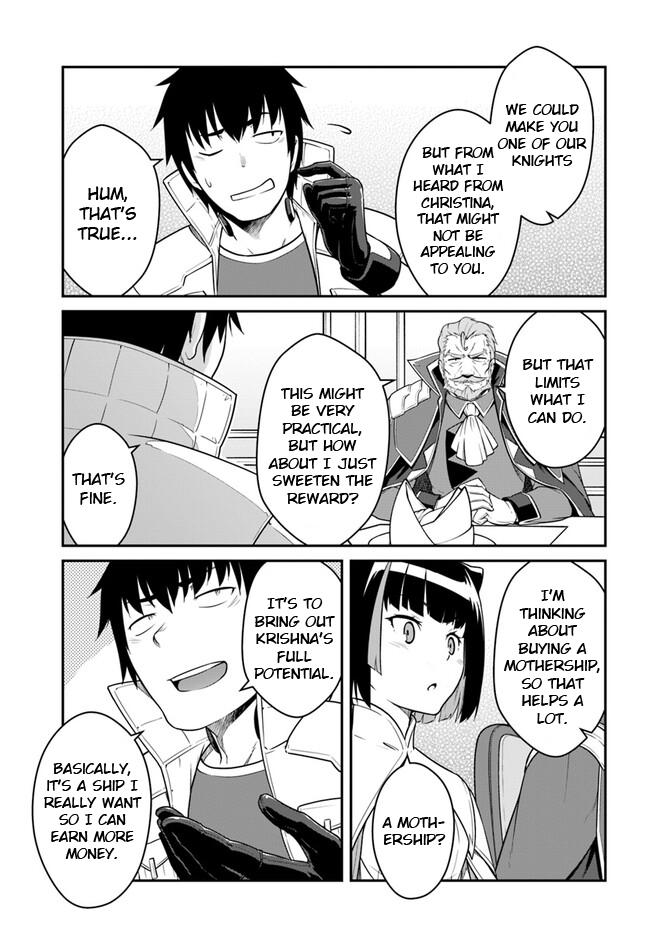 Mezametara Saikyou Soubi to Uchuusen-mochi Datta no de Chap 39.2 - Next Chap 40.2