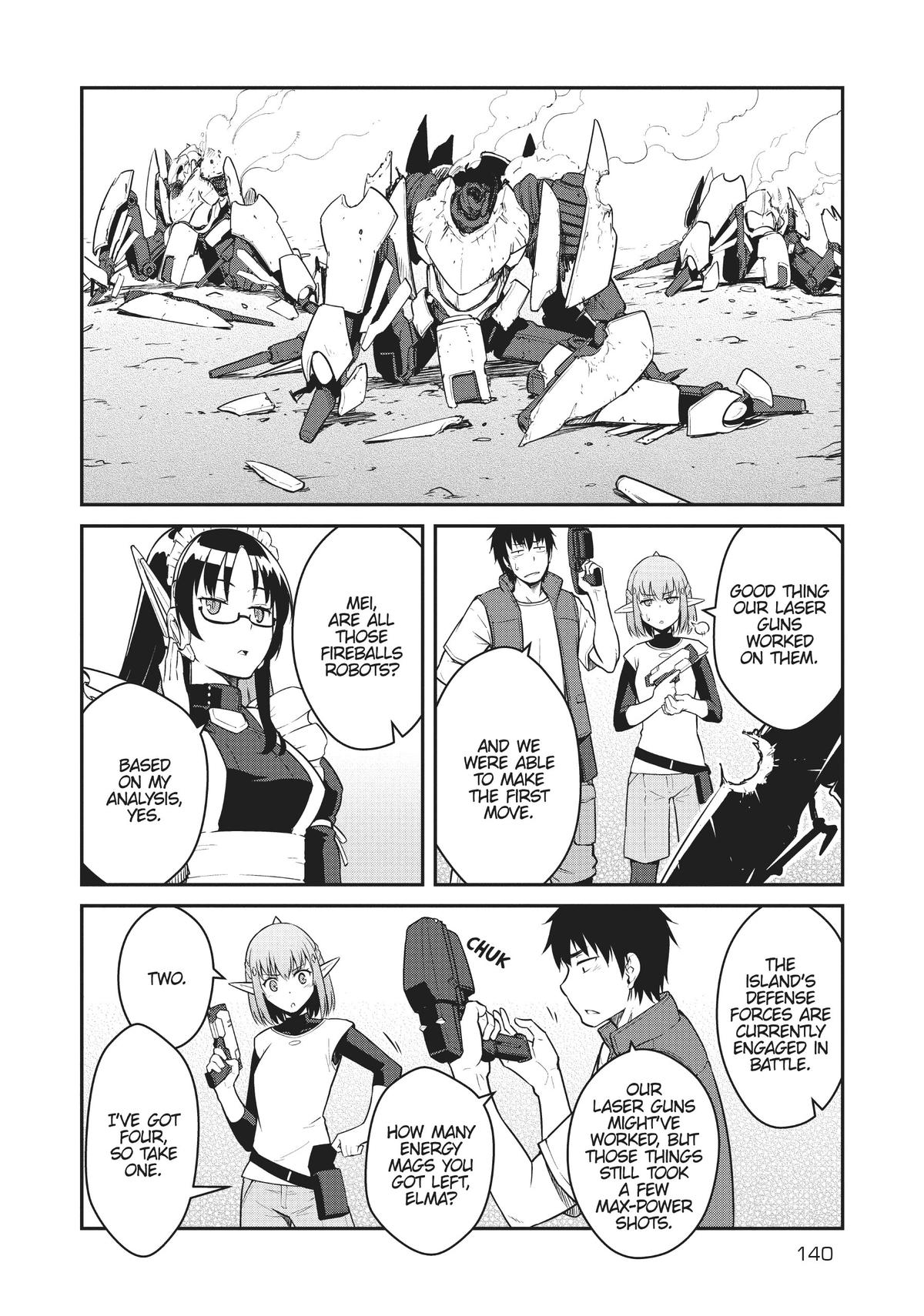 Mezametara Saikyou Soubi to Uchuusen-mochi Datta no de Chap 30 - Next Chap 31