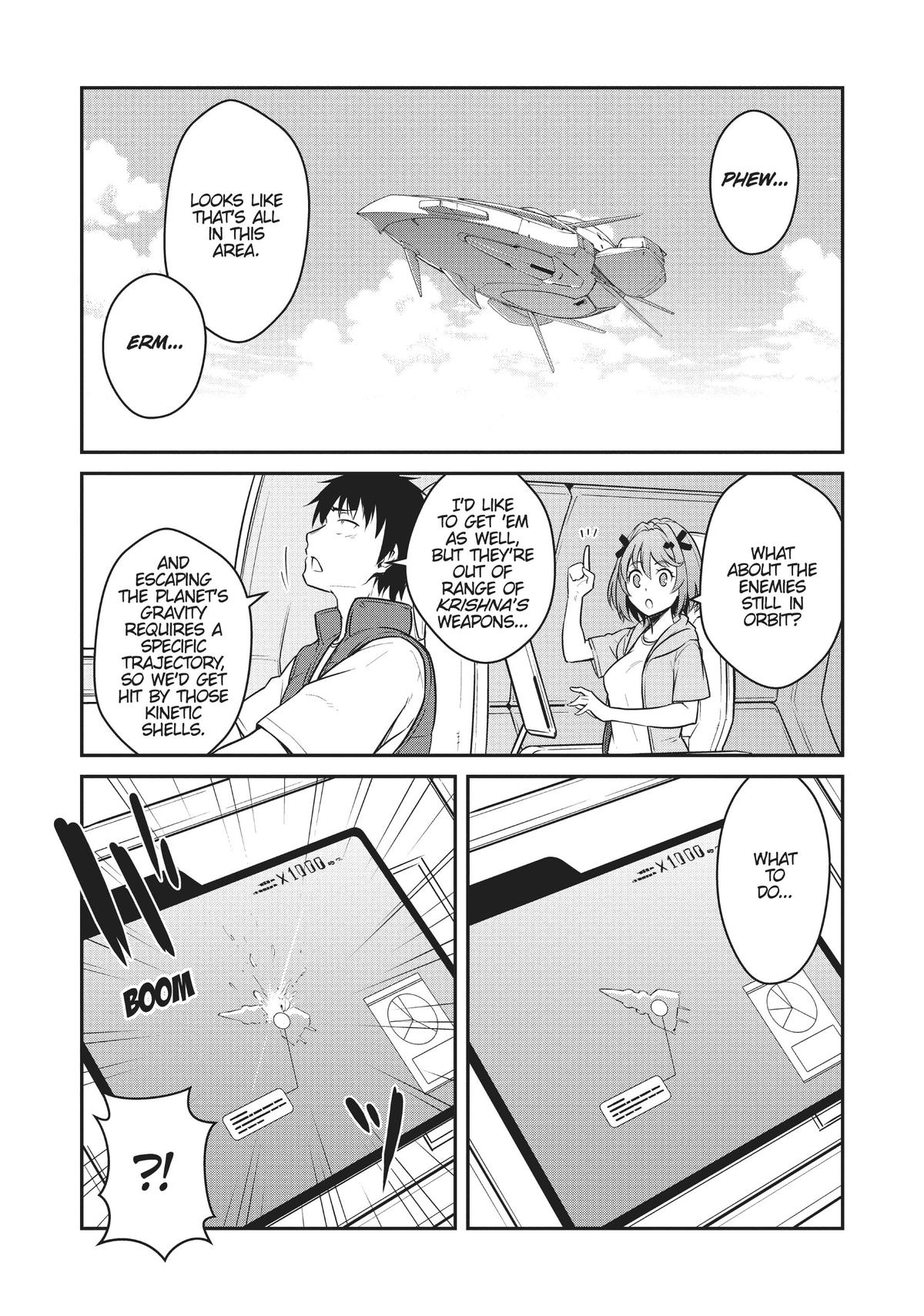 Mezametara Saikyou Soubi to Uchuusen-mochi Datta no de Chap 30 - Next Chap 31