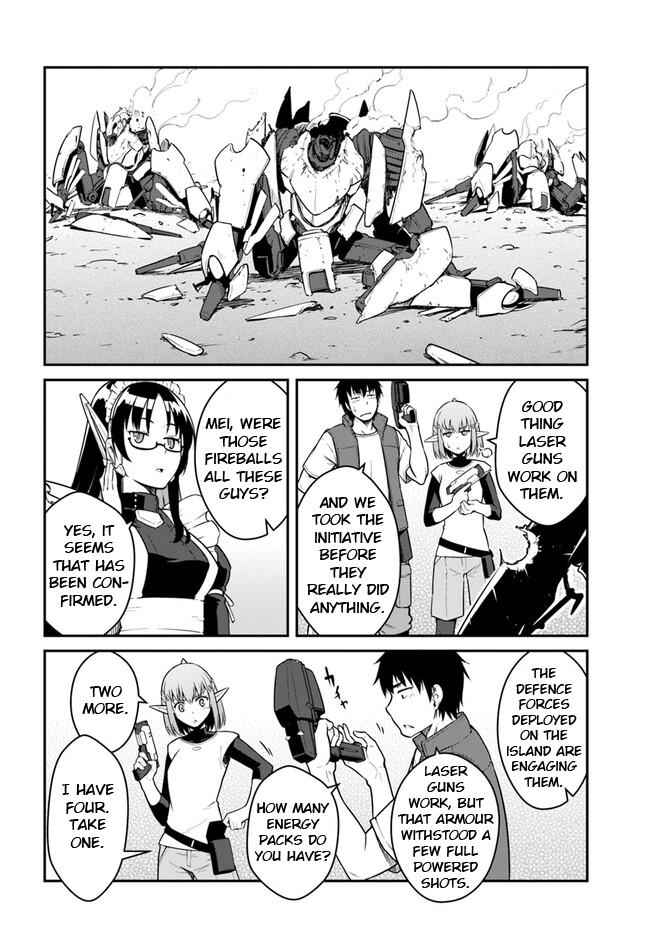 Mezametara Saikyou Soubi to Uchuusen-mochi Datta no de Chap 30.1 - Next Chap 31.1