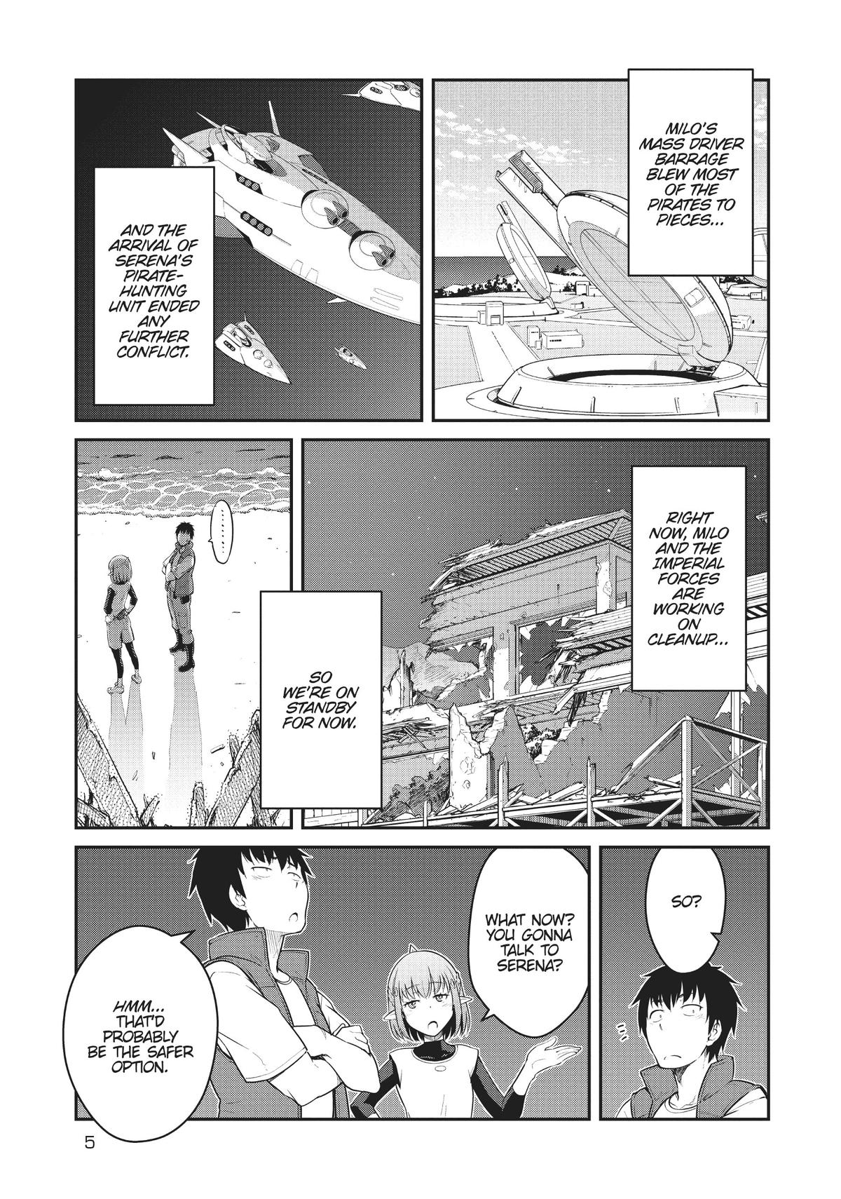 Mezametara Saikyou Soubi to Uchuusen-mochi Datta no de Chap 31 - Next Chap 32