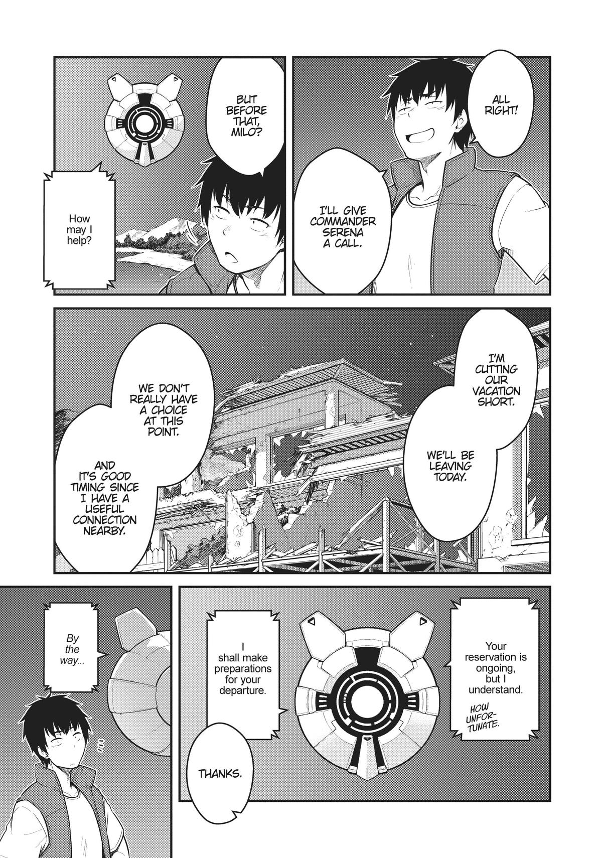 Mezametara Saikyou Soubi to Uchuusen-mochi Datta no de Chap 31 - Next Chap 32