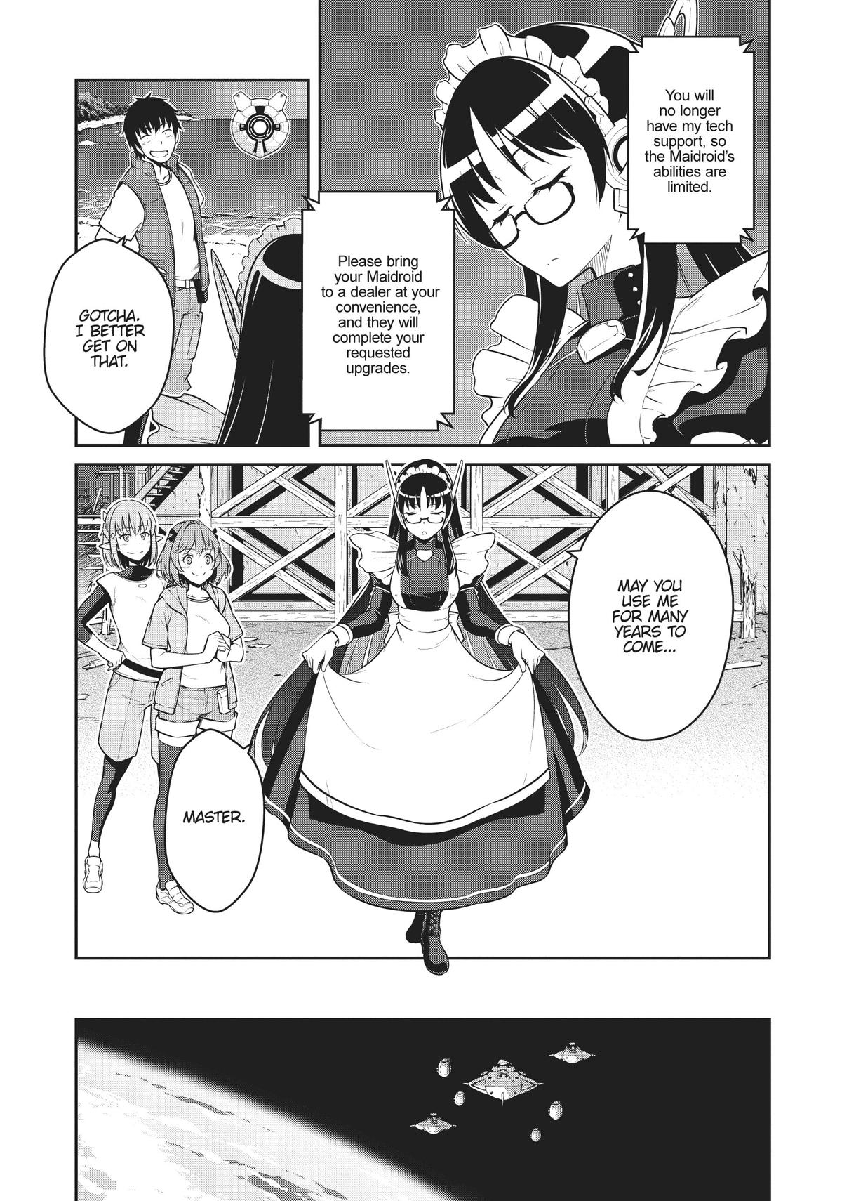 Mezametara Saikyou Soubi to Uchuusen-mochi Datta no de Chap 31 - Next Chap 32