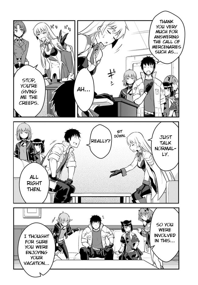 Mezametara Saikyou Soubi to Uchuusen-mochi Datta no de Chap 31.1 - Next Chap 32.1