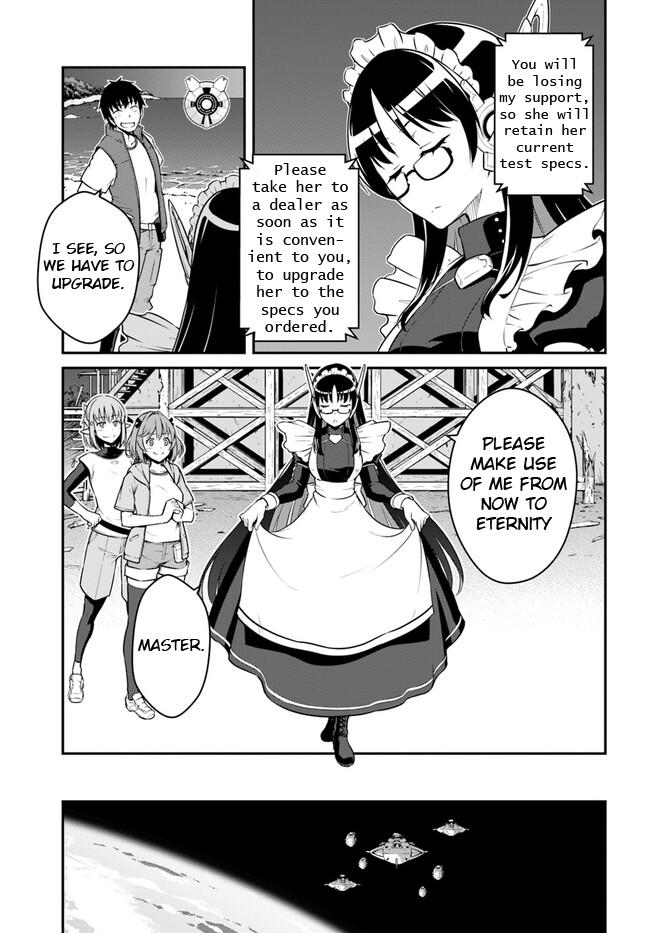 Mezametara Saikyou Soubi to Uchuusen-mochi Datta no de Chap 31.1 - Next Chap 32.1