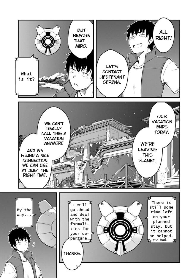 Mezametara Saikyou Soubi to Uchuusen-mochi Datta no de Chap 31.1 - Next Chap 32.1