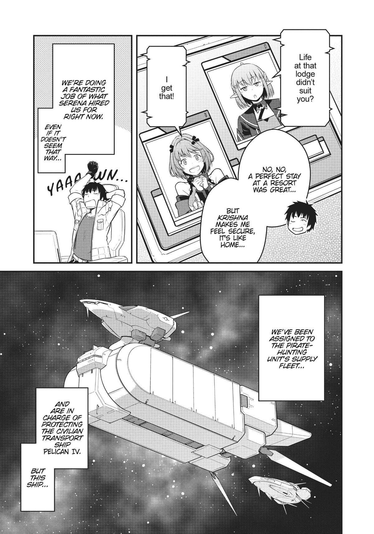 Mezametara Saikyou Soubi to Uchuusen-mochi Datta no de Chap 32 - Next Chap 33