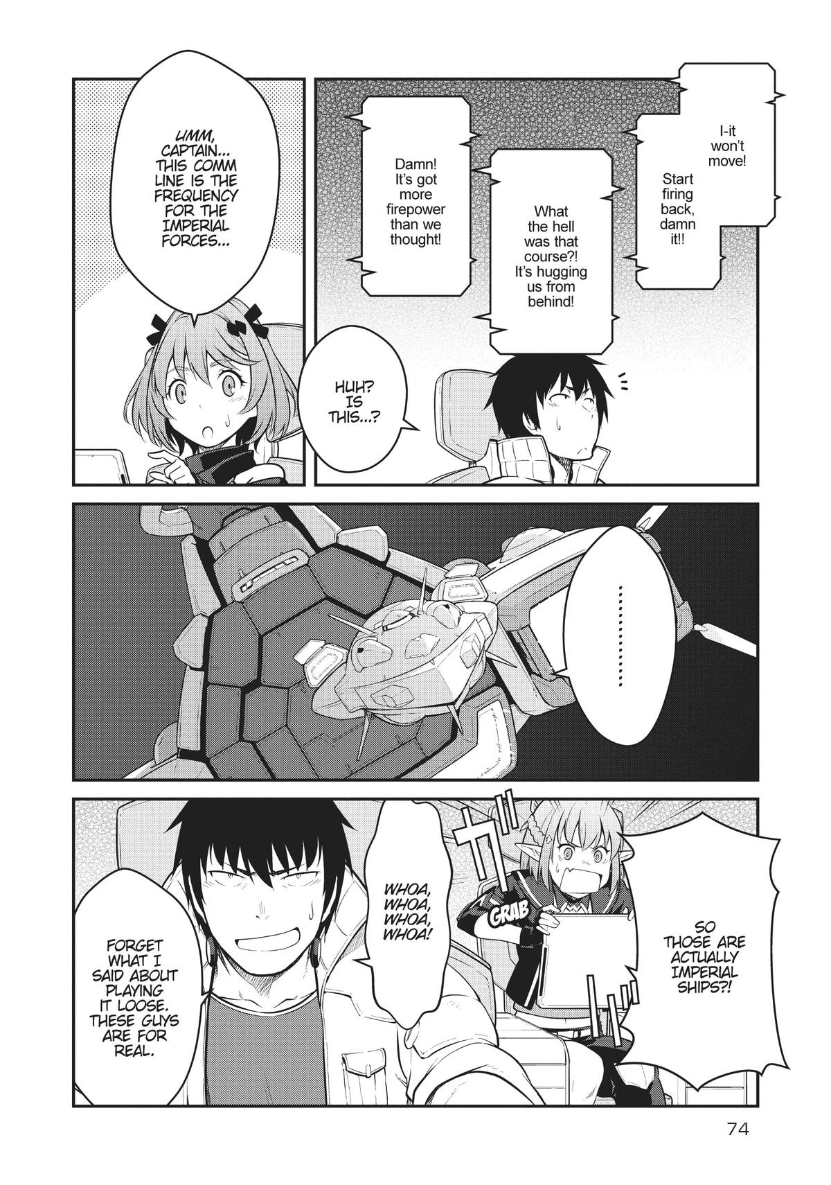 Mezametara Saikyou Soubi to Uchuusen-mochi Datta no de Chap 33 - Next Chap 34