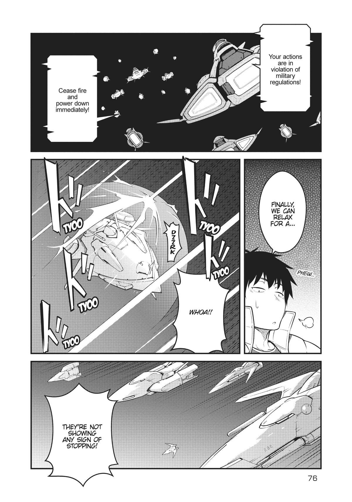 Mezametara Saikyou Soubi to Uchuusen-mochi Datta no de Chap 33 - Next Chap 34