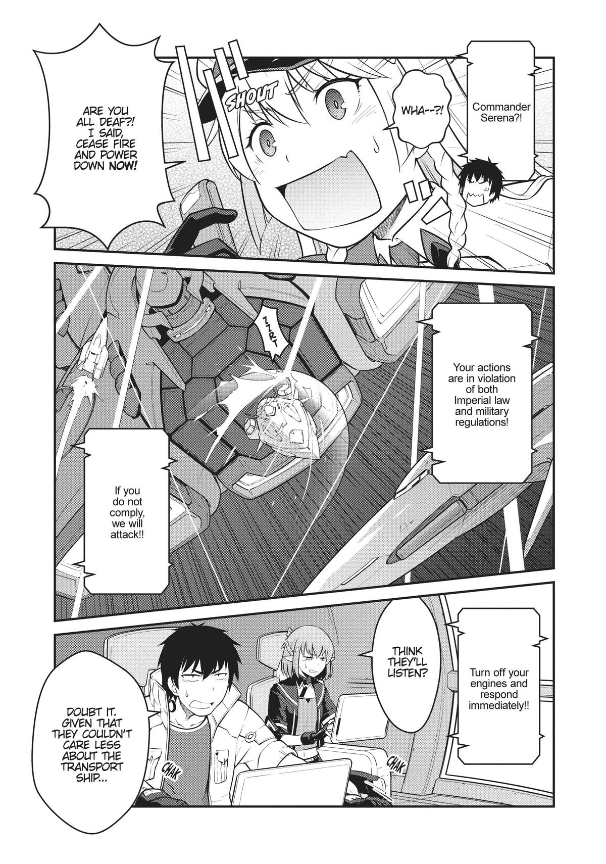 Mezametara Saikyou Soubi to Uchuusen-mochi Datta no de Chap 33 - Next Chap 34