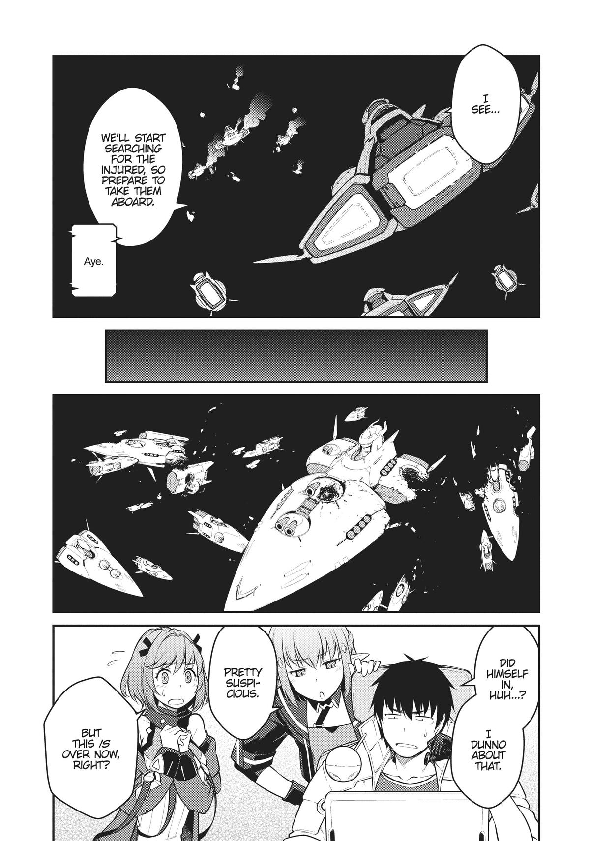 Mezametara Saikyou Soubi to Uchuusen-mochi Datta no de Chap 33 - Next Chap 34