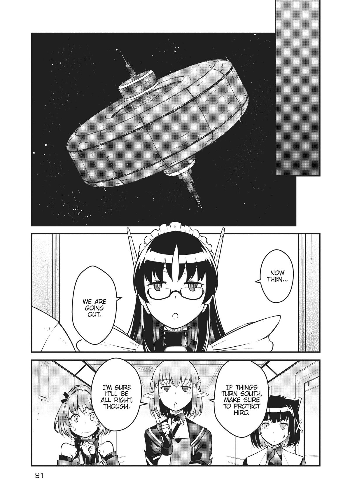 Mezametara Saikyou Soubi to Uchuusen-mochi Datta no de Chap 33 - Next Chap 34