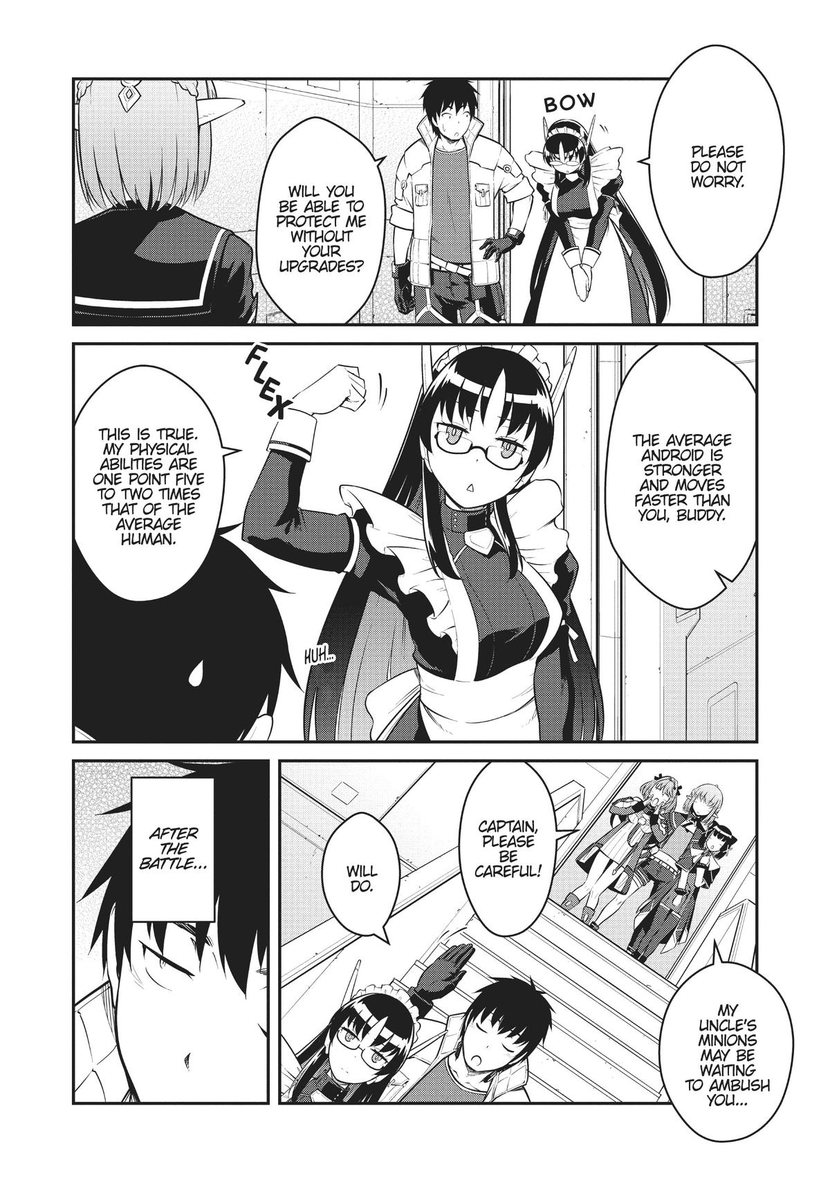 Mezametara Saikyou Soubi to Uchuusen-mochi Datta no de Chap 33 - Next Chap 34