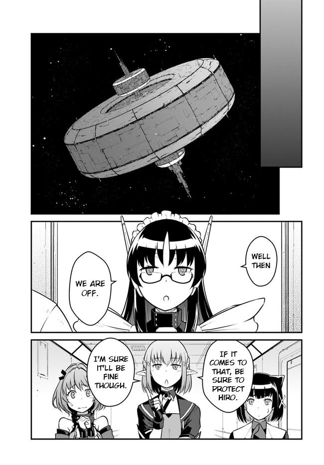 Mezametara Saikyou Soubi to Uchuusen-mochi Datta no de Chap 33.2 - Next Chap 34.2