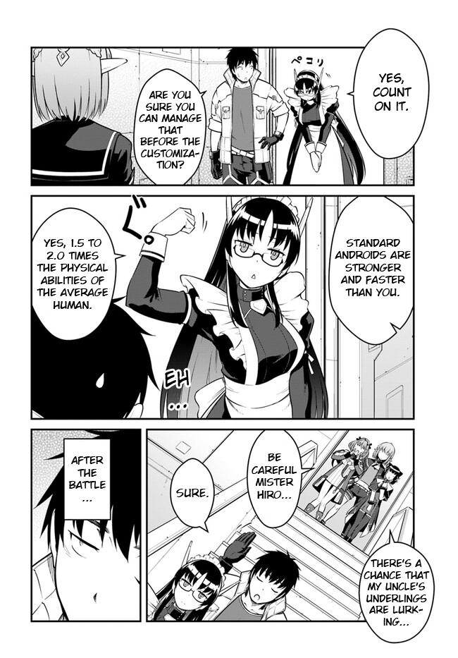 Mezametara Saikyou Soubi to Uchuusen-mochi Datta no de Chap 33.2 - Next Chap 34.2