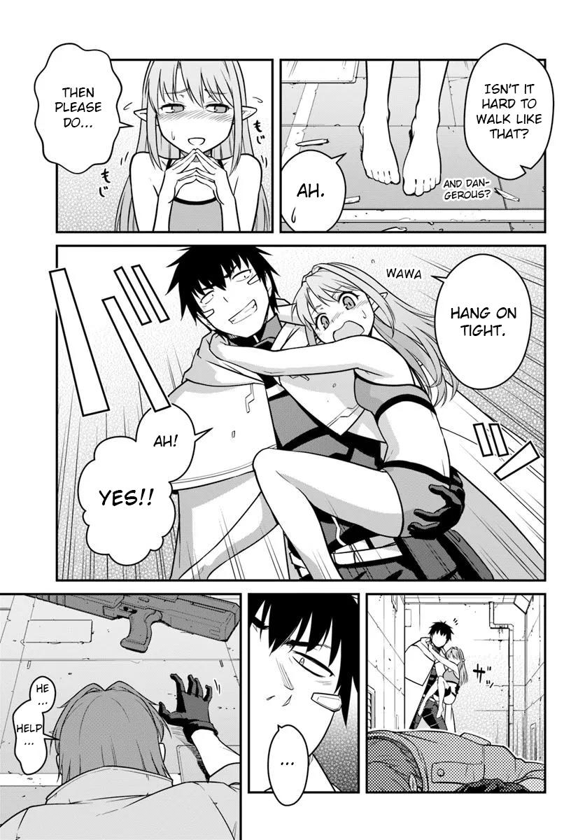 Mezametara Saikyou Soubi to Uchuusen-mochi Datta no de Chap 47.1 - Next Chap 48.1