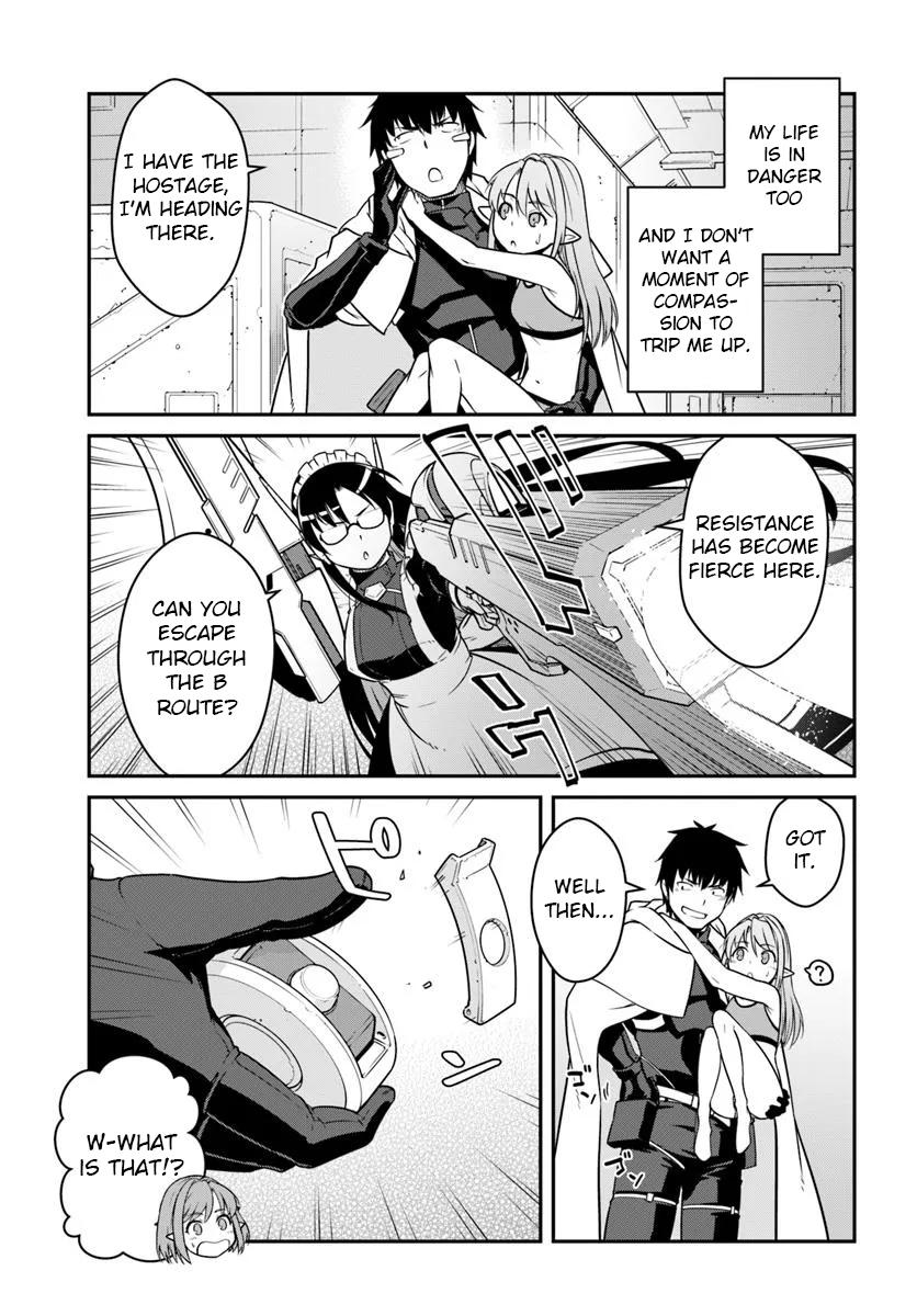 Mezametara Saikyou Soubi to Uchuusen-mochi Datta no de Chap 47.1 - Next Chap 48.1