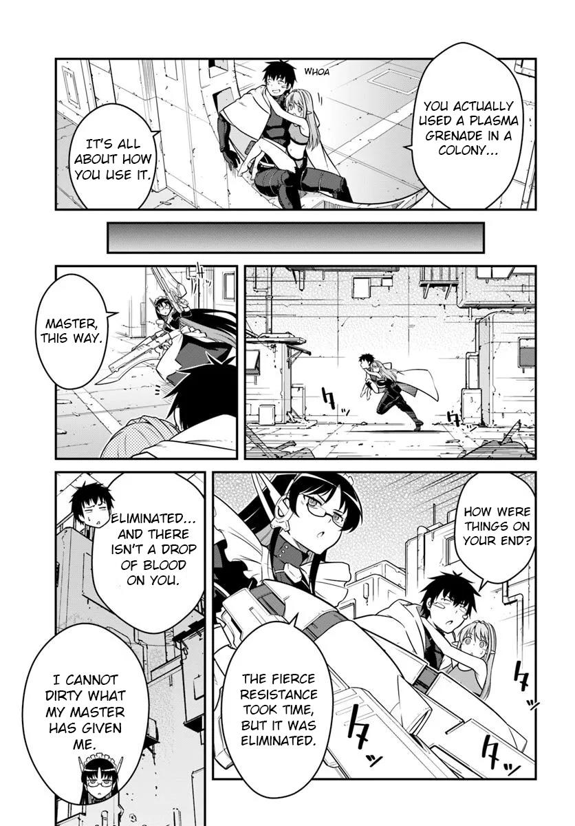Mezametara Saikyou Soubi to Uchuusen-mochi Datta no de Chap 47.2 - Next Chap 48.2