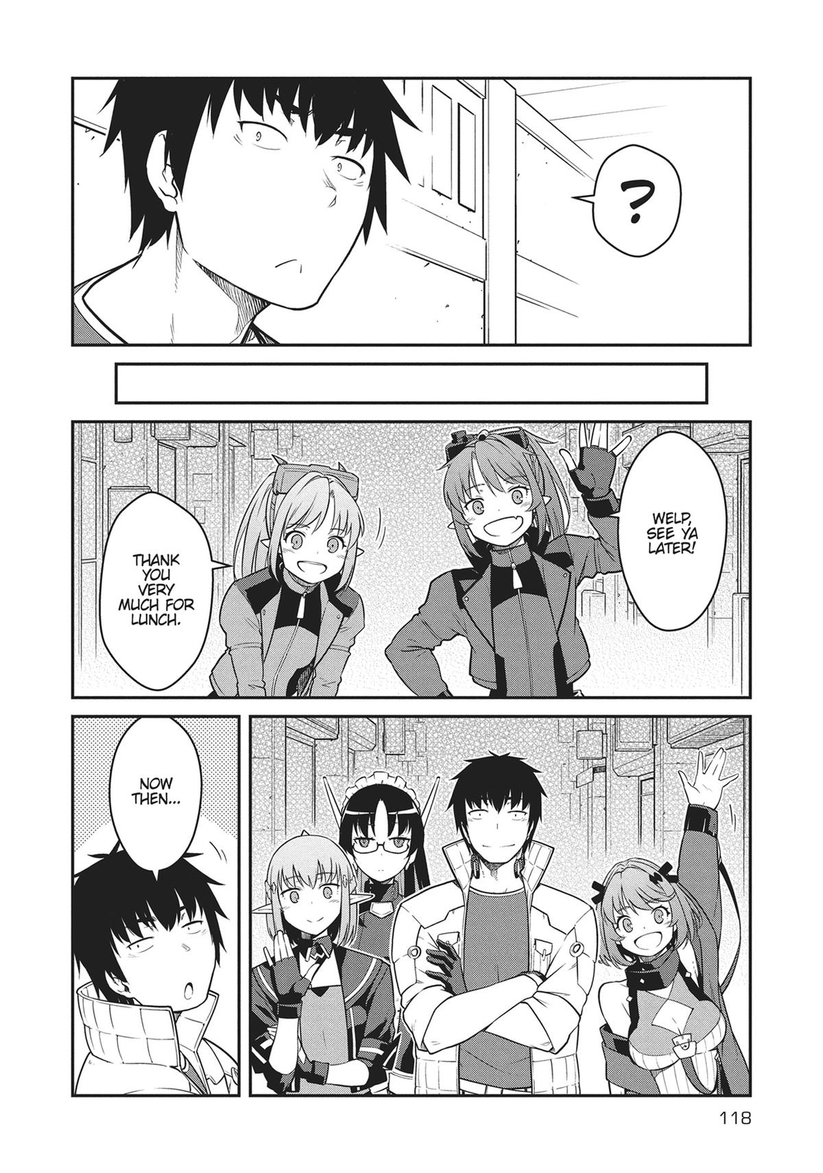 Mezametara Saikyou Soubi to Uchuusen-mochi Datta no de Chap 44 - Next Chap 45