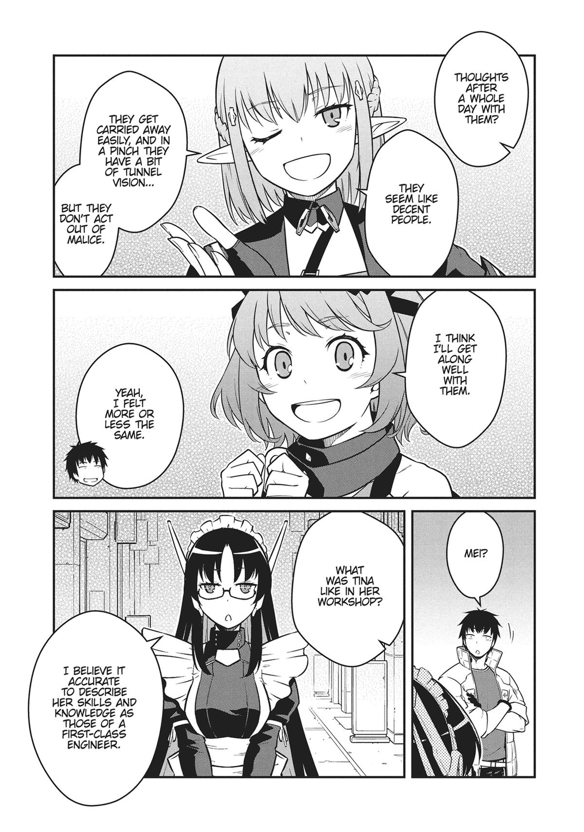 Mezametara Saikyou Soubi to Uchuusen-mochi Datta no de Chap 44 - Next Chap 45