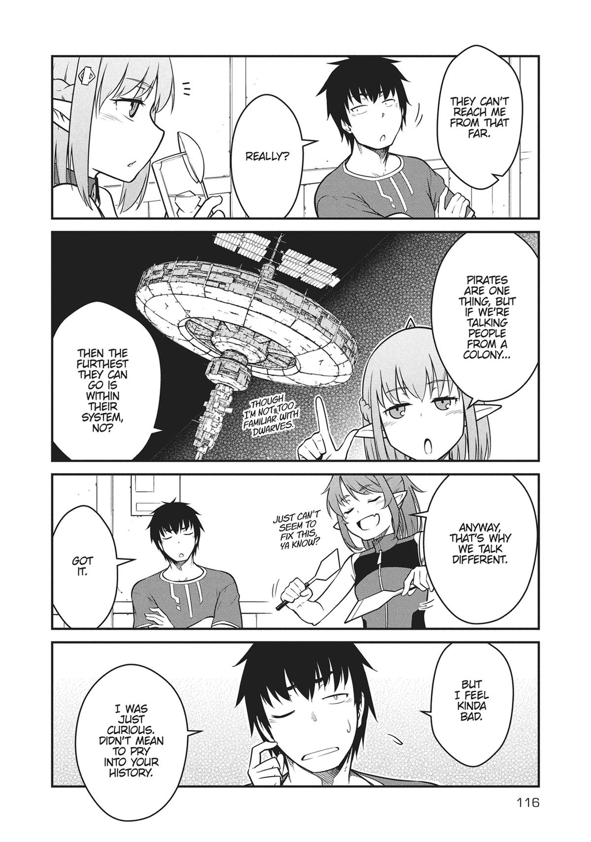 Mezametara Saikyou Soubi to Uchuusen-mochi Datta no de Chap 44 - Next Chap 45