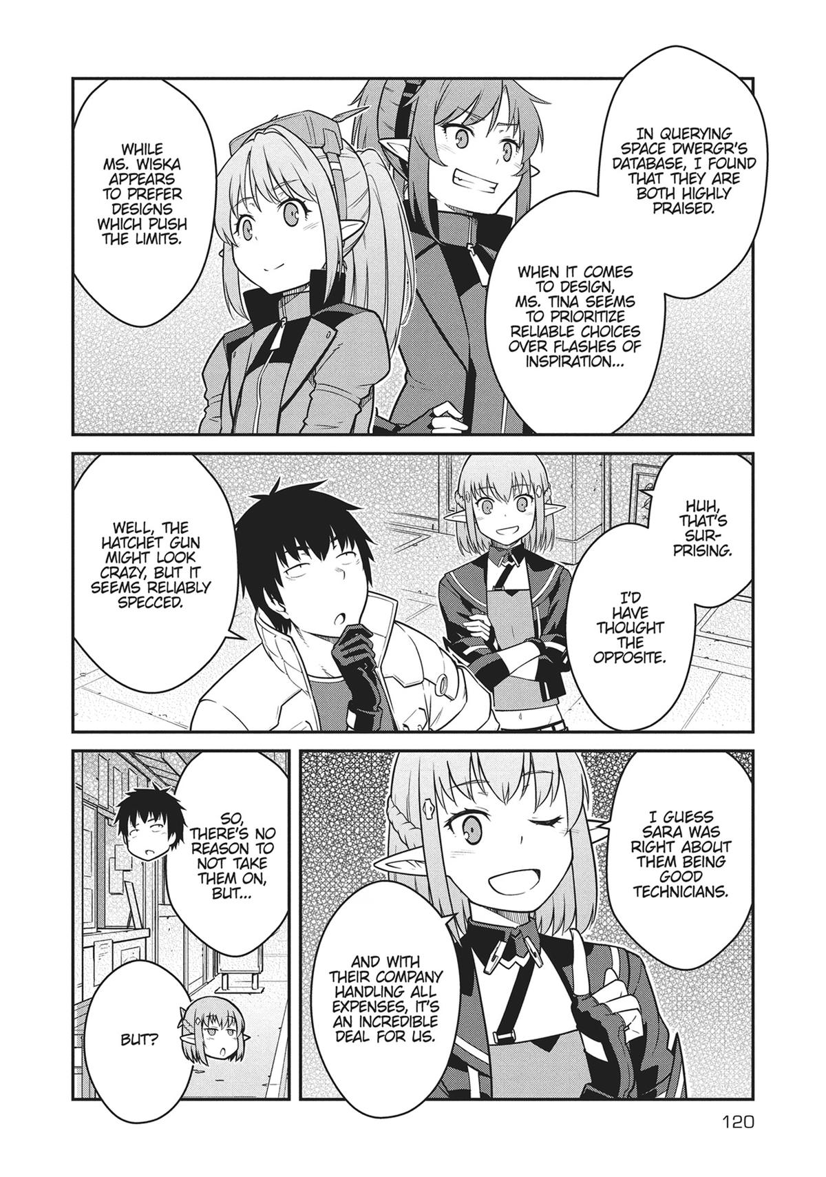 Mezametara Saikyou Soubi to Uchuusen-mochi Datta no de Chap 44 - Next Chap 45