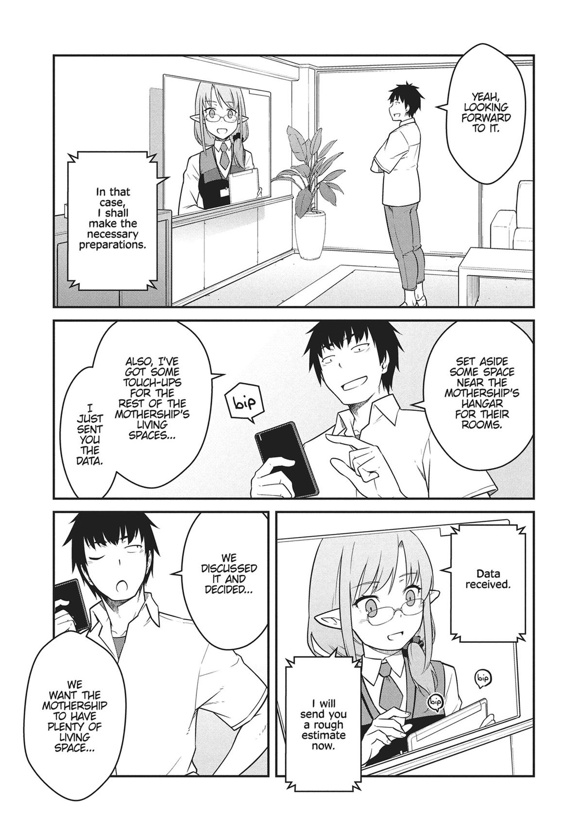 Mezametara Saikyou Soubi to Uchuusen-mochi Datta no de Chap 44 - Next Chap 45