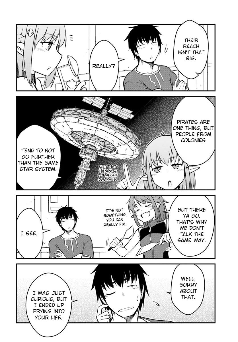 Mezametara Saikyou Soubi to Uchuusen-mochi Datta no de Chap 44.1 - Next Chap 45.1