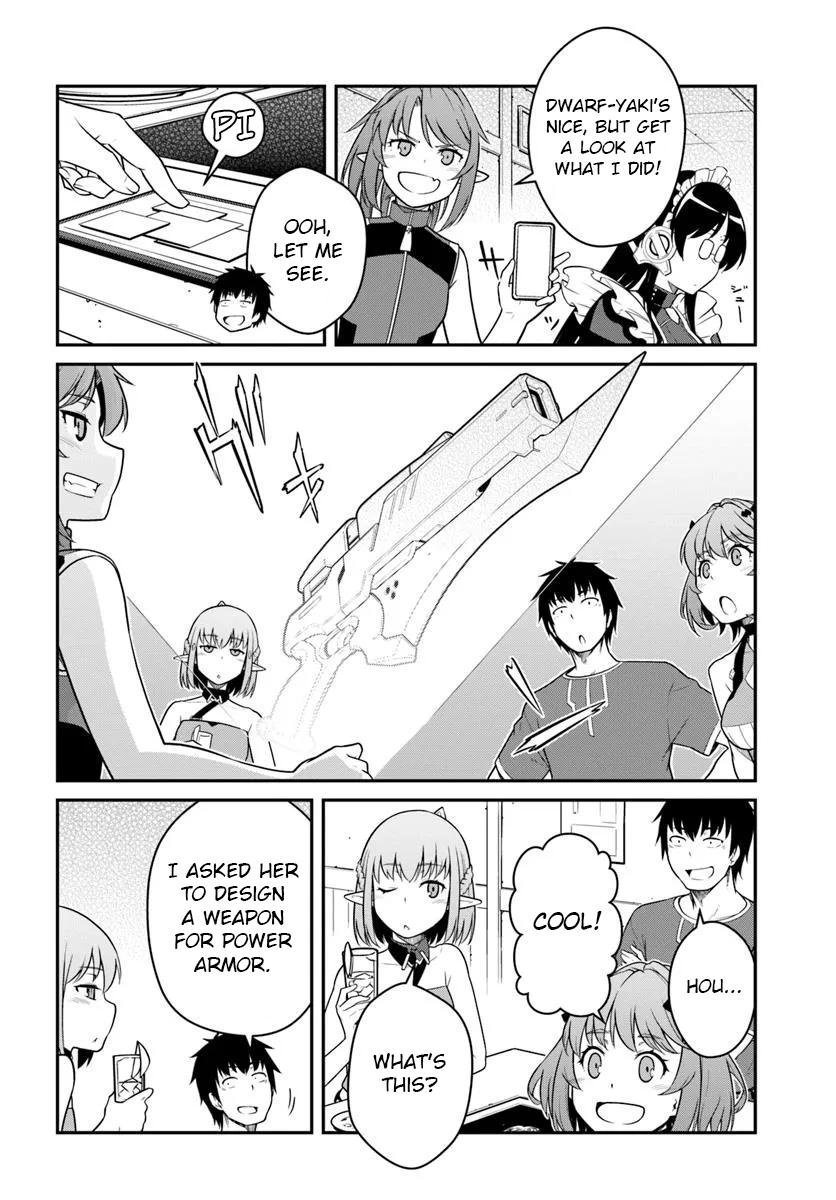 Mezametara Saikyou Soubi to Uchuusen-mochi Datta no de Chap 44.1 - Next Chap 45.1