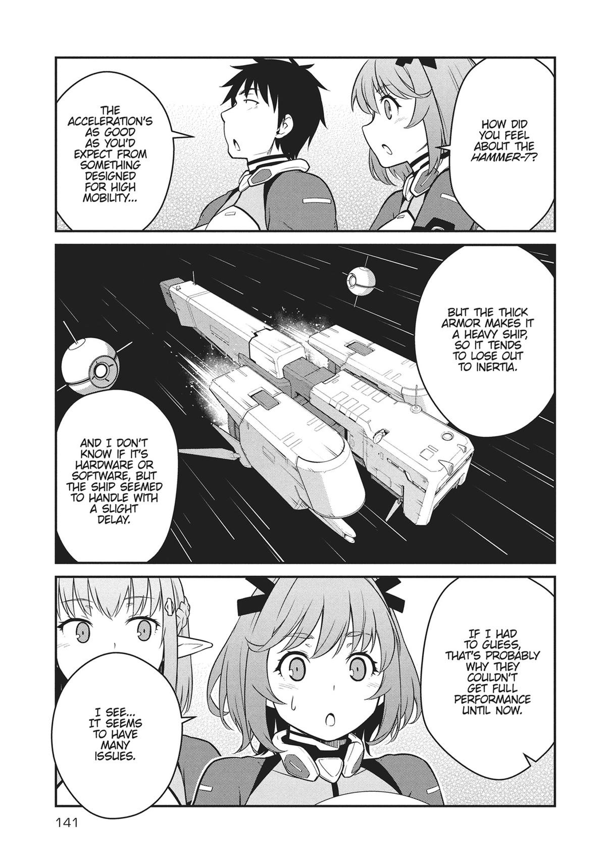 Mezametara Saikyou Soubi to Uchuusen-mochi Datta no de Chap 45 - Next Chap 46