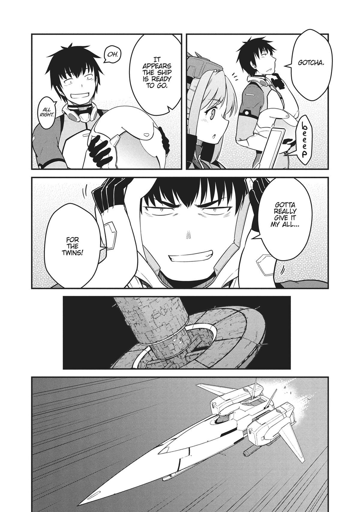 Mezametara Saikyou Soubi to Uchuusen-mochi Datta no de Chap 45 - Next Chap 46