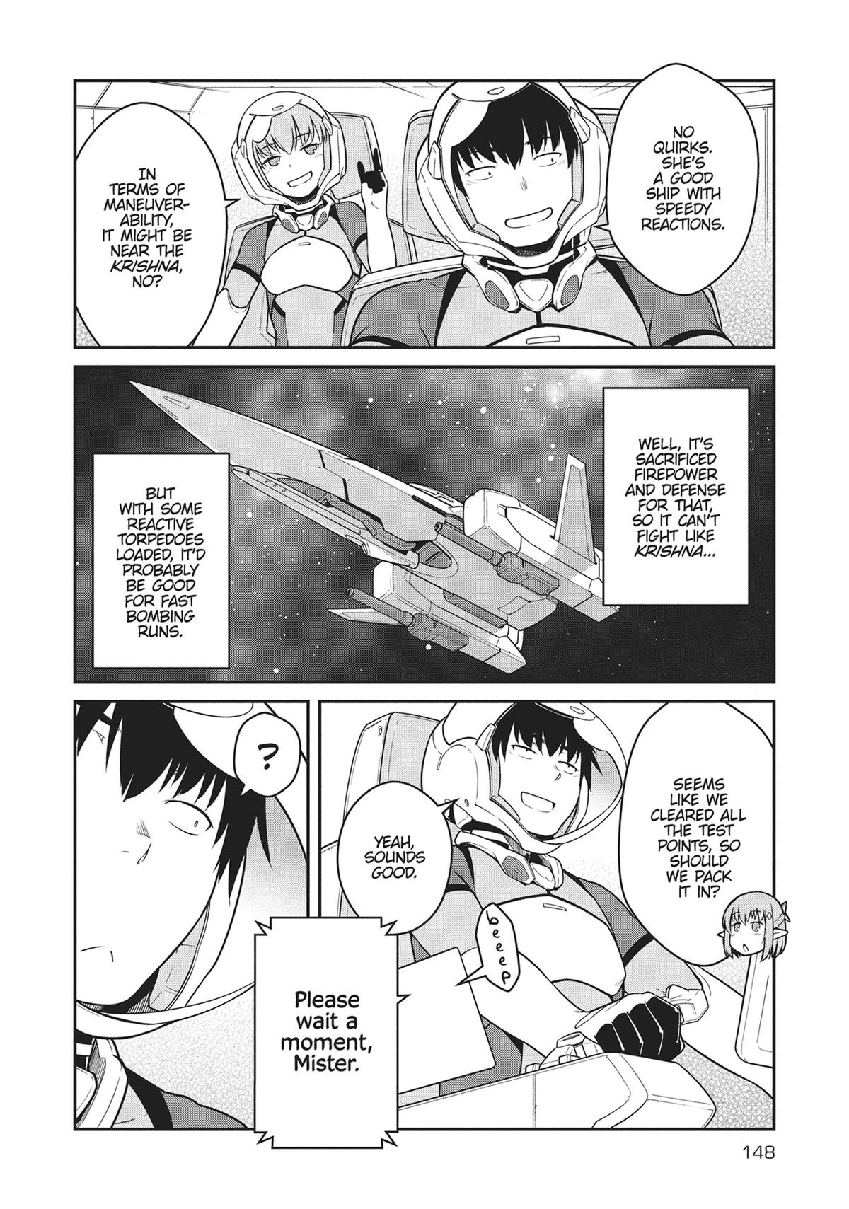 Mezametara Saikyou Soubi to Uchuusen-mochi Datta no de Chap 45 - Next Chap 46