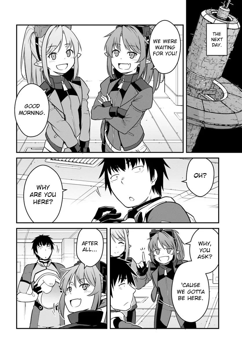 Mezametara Saikyou Soubi to Uchuusen-mochi Datta no de Chap 45.1 - Next Chap 46.1