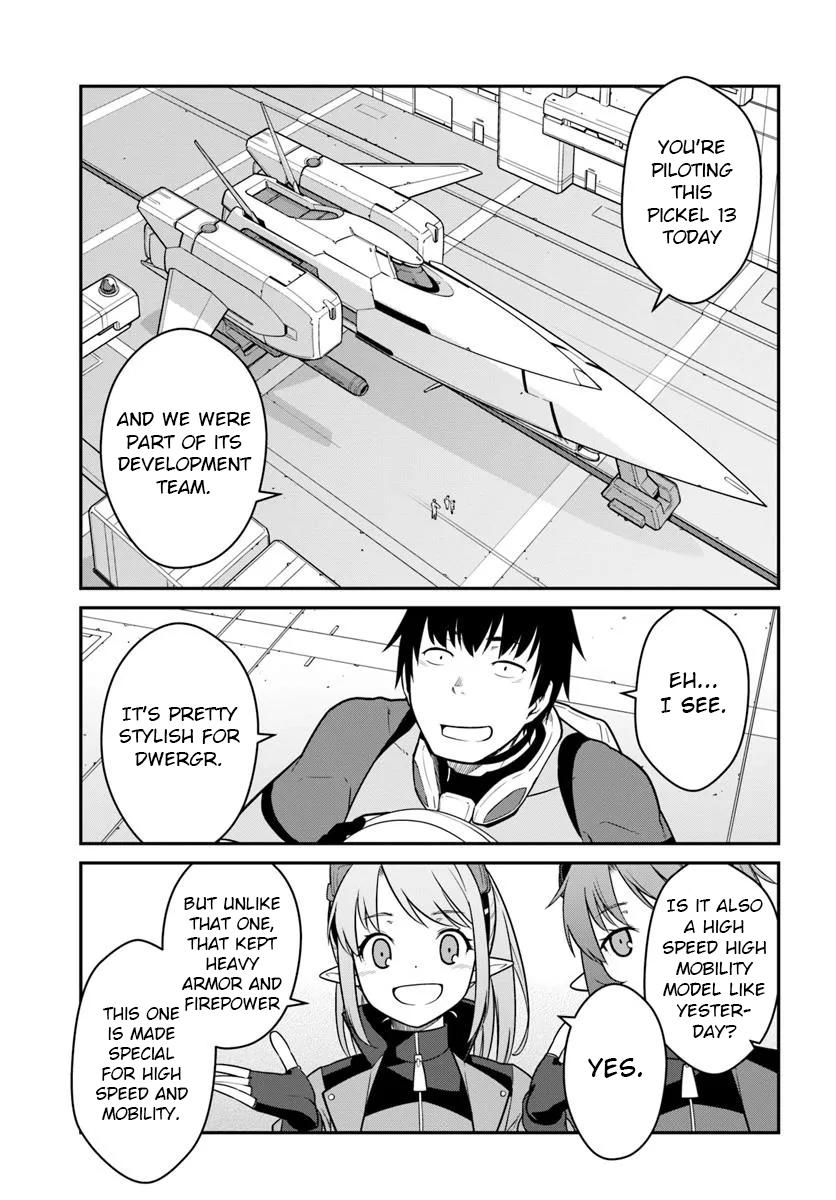 Mezametara Saikyou Soubi to Uchuusen-mochi Datta no de Chap 45.1 - Next Chap 46.1