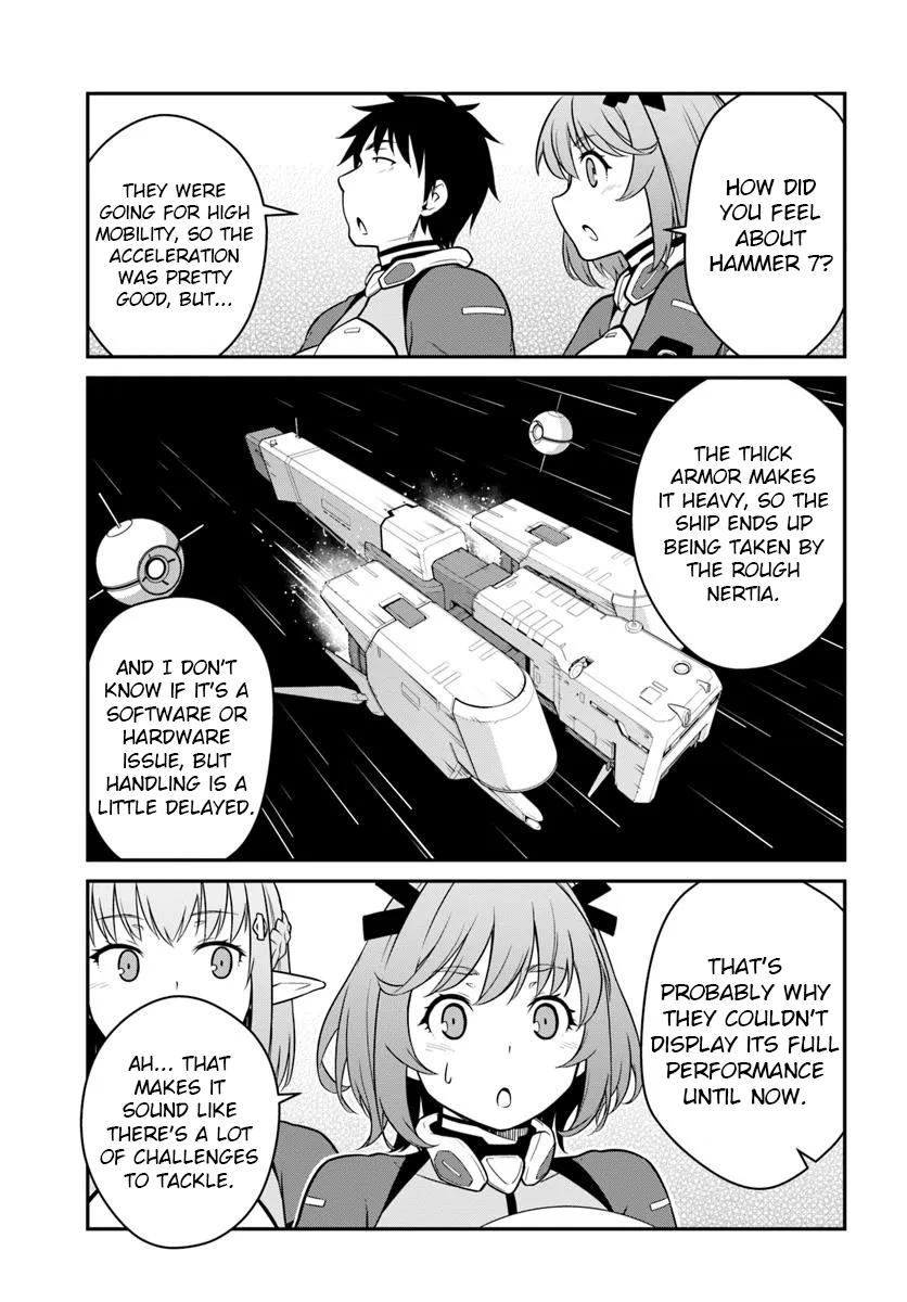 Mezametara Saikyou Soubi to Uchuusen-mochi Datta no de Chap 45.1 - Next Chap 46.1