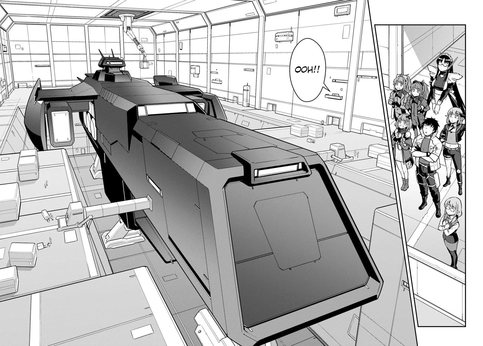 Mezametara Saikyou Soubi to Uchuusen-mochi Datta no de Chap 48.1 - Next Chap 49.1