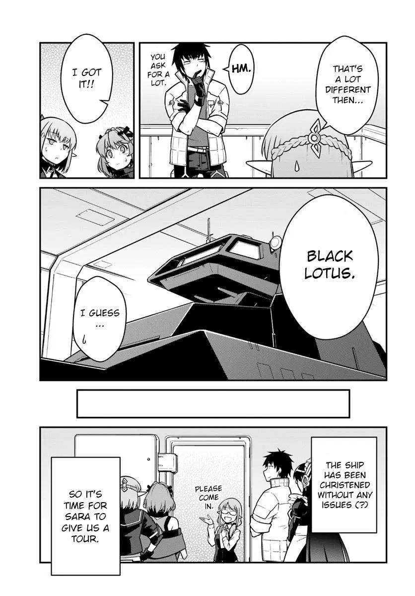 Mezametara Saikyou Soubi to Uchuusen-mochi Datta no de Chap 48.2 - Next Chap 49.2