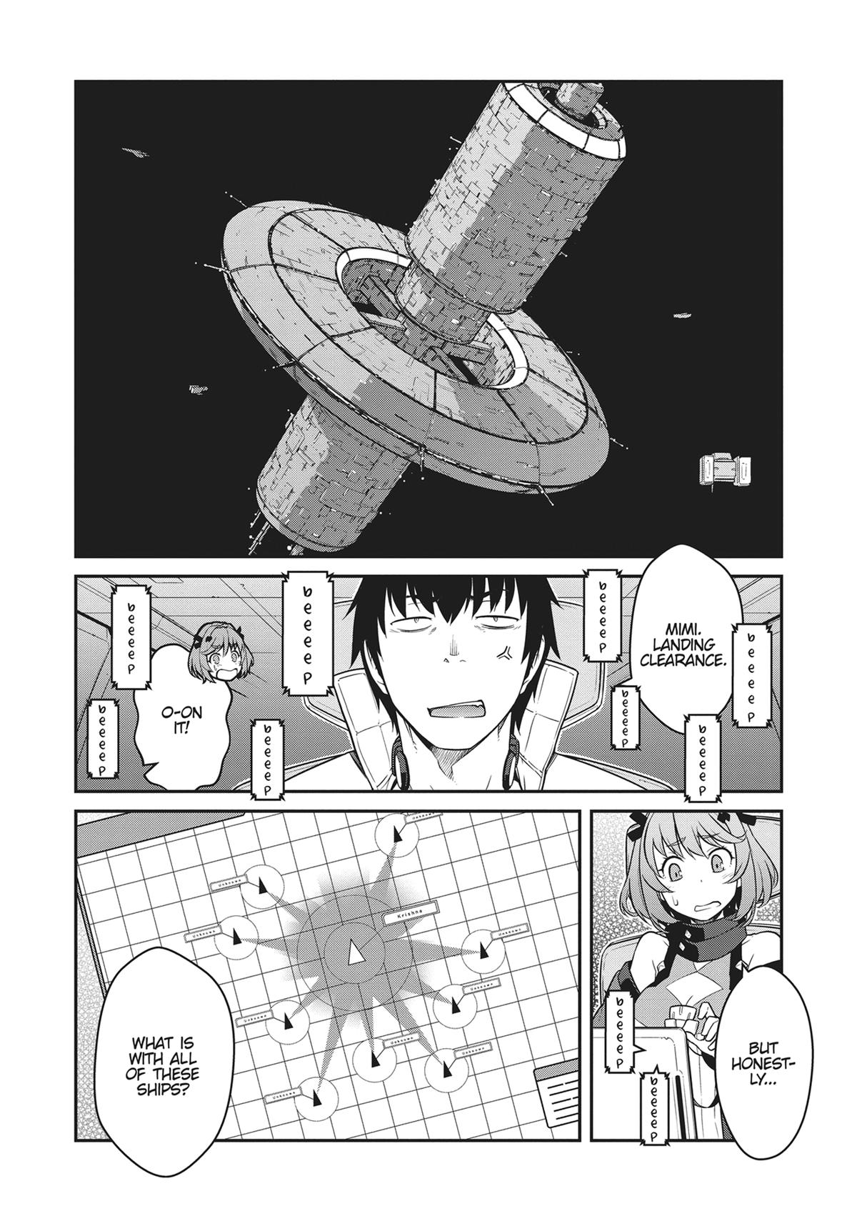 Mezametara Saikyou Soubi to Uchuusen-mochi Datta no de Chap 40 - Next Chap 41