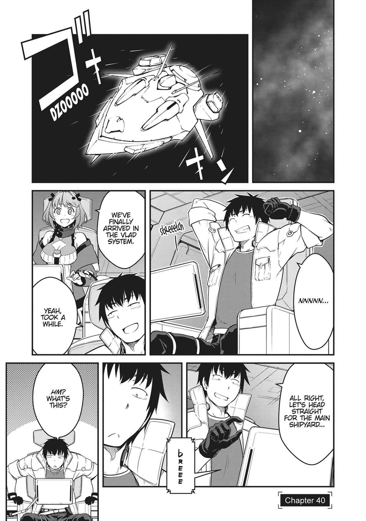 Mezametara Saikyou Soubi to Uchuusen-mochi Datta no de Chap 40 - Next Chap 41