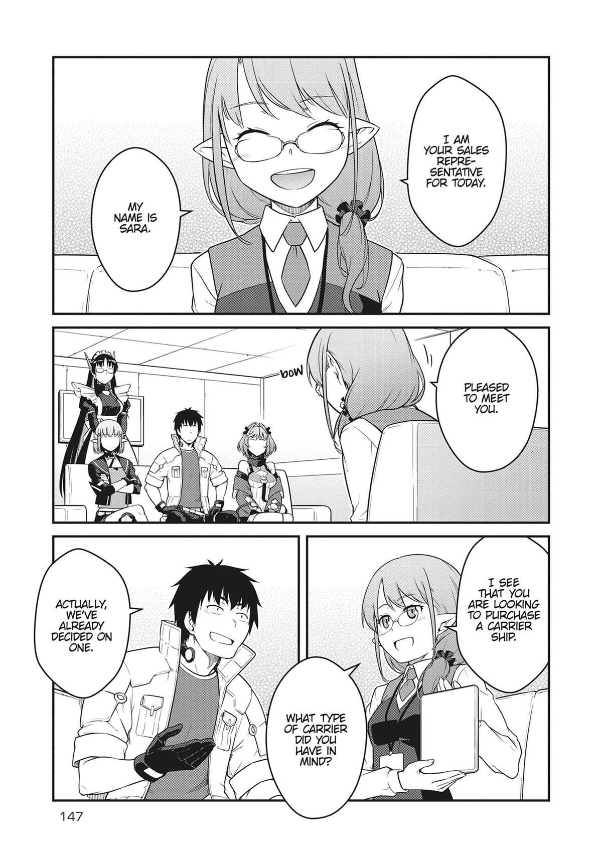 Mezametara Saikyou Soubi to Uchuusen-mochi Datta no de Chap 40 - Next Chap 41
