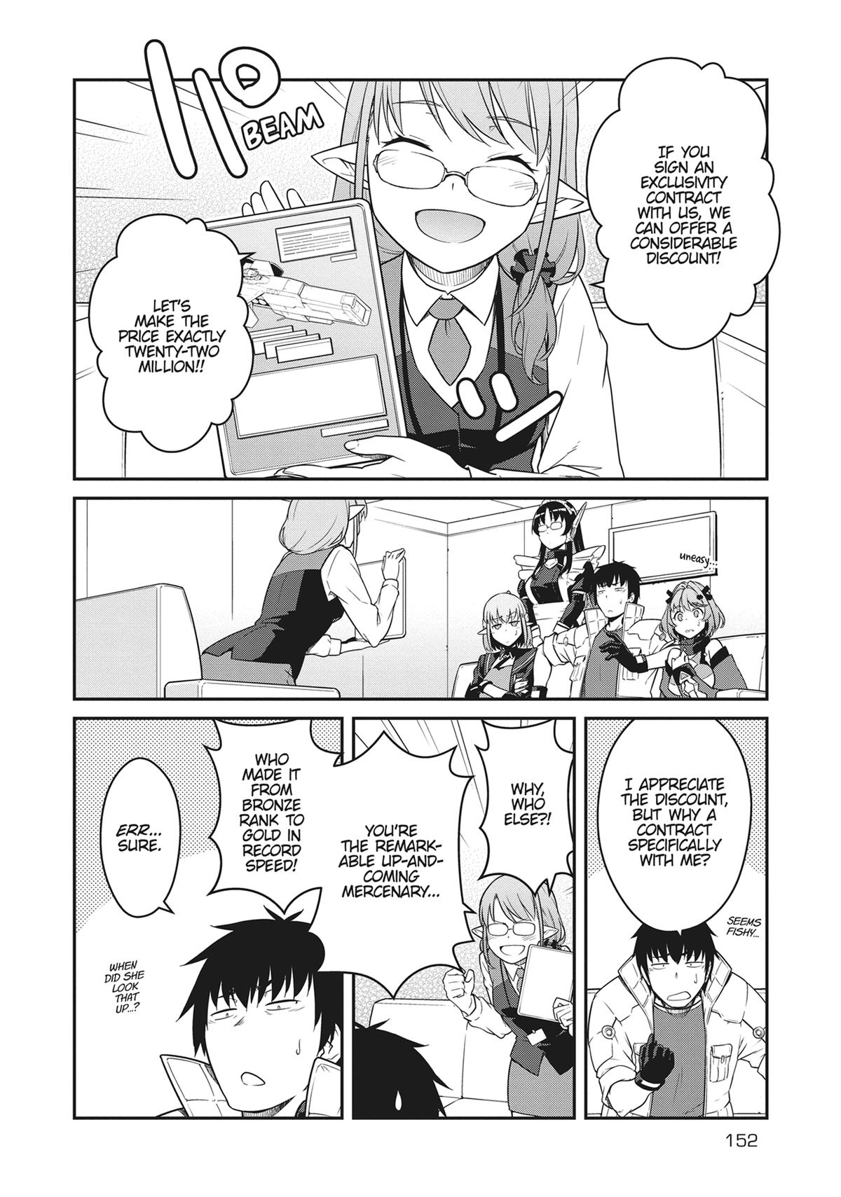 Mezametara Saikyou Soubi to Uchuusen-mochi Datta no de Chap 40 - Next Chap 41