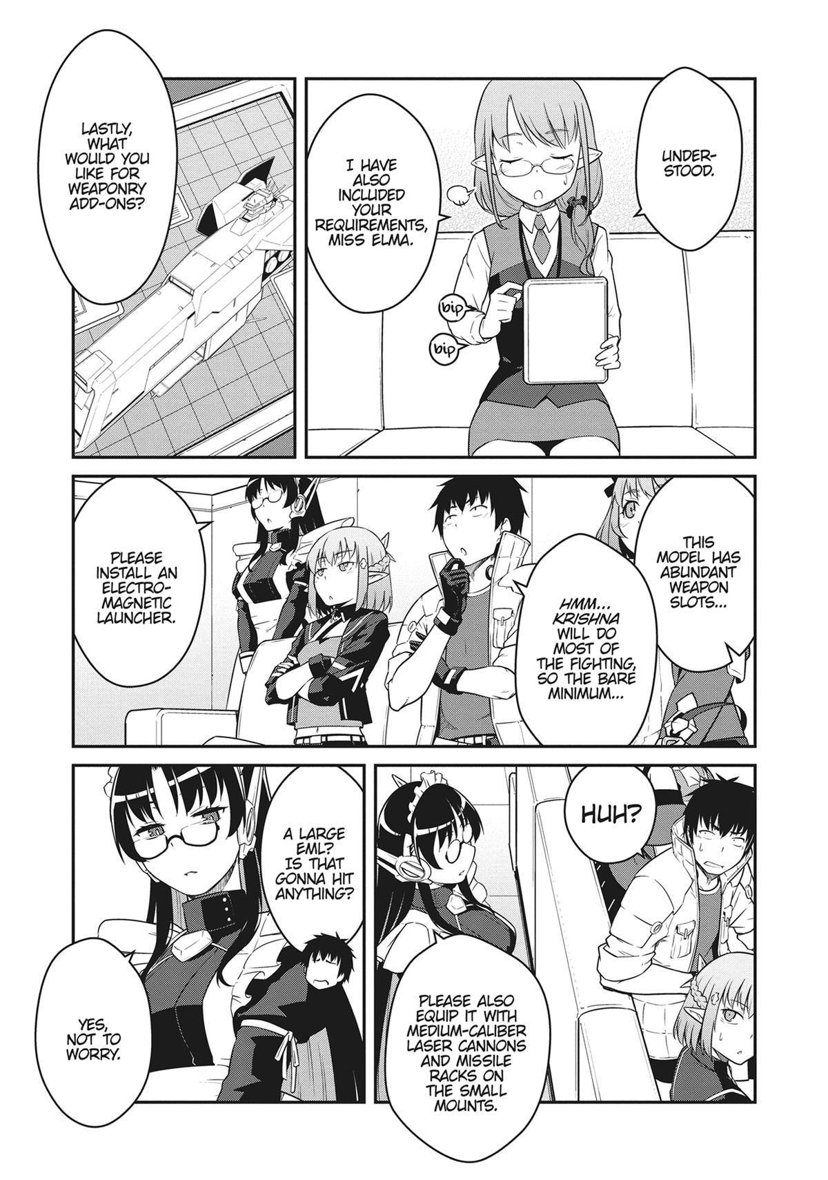 Mezametara Saikyou Soubi to Uchuusen-mochi Datta no de Chap 40 - Next Chap 41