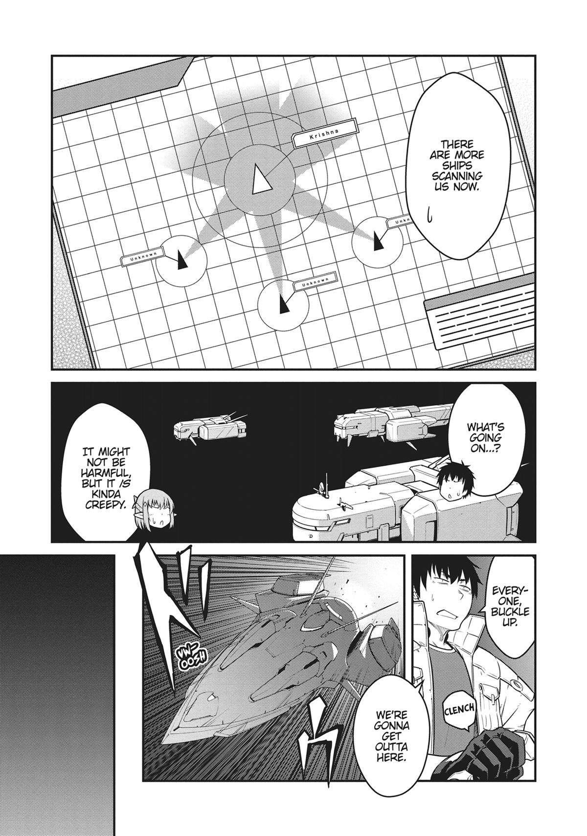 Mezametara Saikyou Soubi to Uchuusen-mochi Datta no de Chap 40 - Next Chap 41