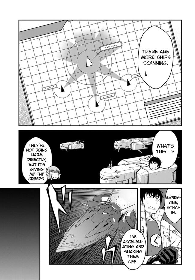 Mezametara Saikyou Soubi to Uchuusen-mochi Datta no de Chap 40.1 - Next Chap 41.1